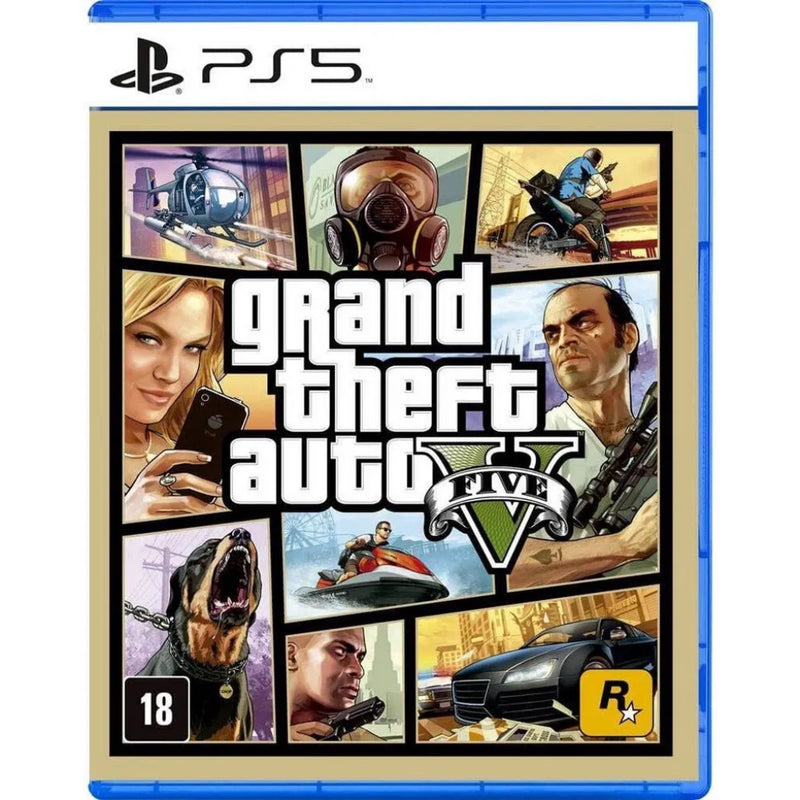 Jogo Grand Theft Auto V  GTA  BR - Ps5