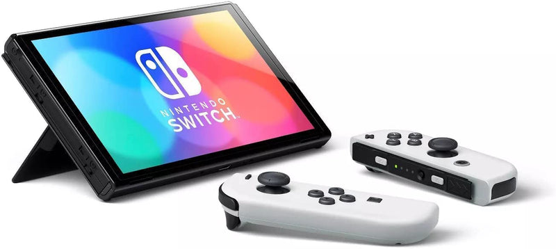 Console Nintendo Switch Oled Branco com Joy-Con Nacional