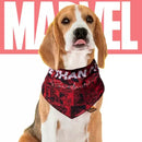 Bandana Para Cachorro Marvel Presente Criativo Pet Geek