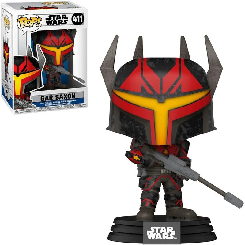 POP! STAR WARS - A GUERRA DOS CLONES - GAR SAXON