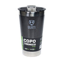 COPO TERMICO QUATI COM ABRIDOR 473ML PRETO - CPA473
