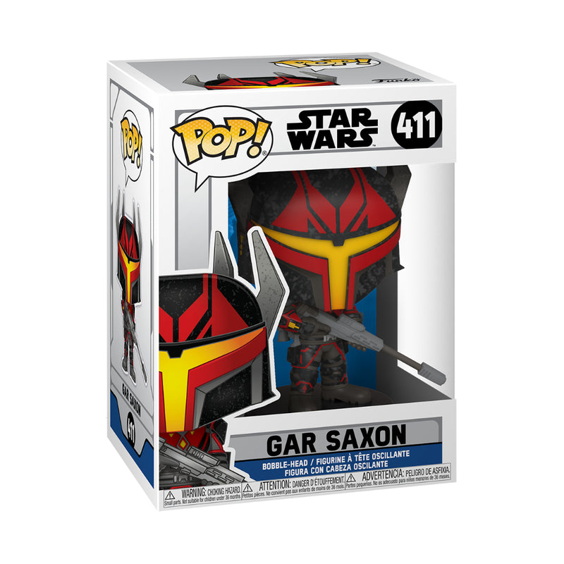 POP! STAR WARS - A GUERRA DOS CLONES - GAR SAXON