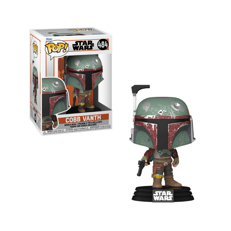 Funko Pop! Cobb vanth  com armadura de boba fett o xerife 484 - Star Wars