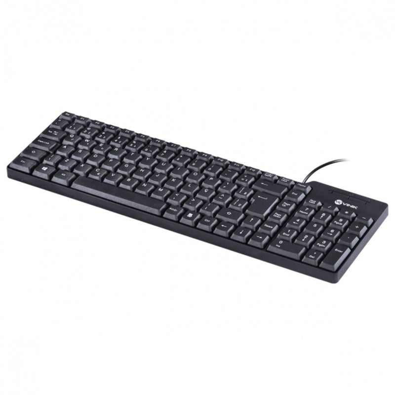 TECLADO USB COMPACTO DYNAMIC ABNT2 CABO 1.8M PRETO - DT150